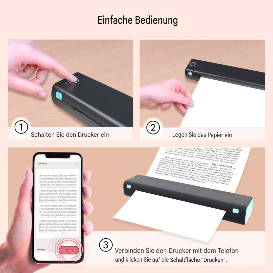 M08F Travel Printer